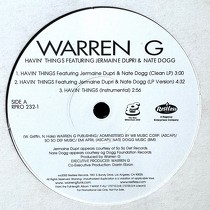 WARREN G  ft. JERMAINE DUPRI & NATE DOGG : HAVIN' THINGS
