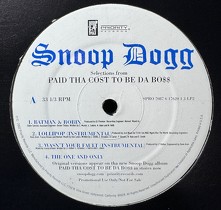 SNOOP DOGG : PAID THA COST TO BE DA BO$$
