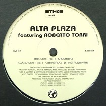 ALTA PLAZA  ft. ROBERTO TORRI : SAUSALITO