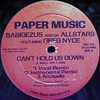 BABIGEZUS and DA ALLSTARS  ft. GREG NYCE : CAN'T HOLD US DOWN