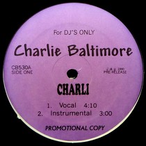 CHARLIE BALTIMORE  / ANGIE STONE : CHARLI  / SLIPPERY SHOES