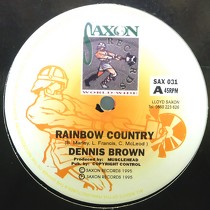 DENNIS BROWN : RAINBOW COUNTRY