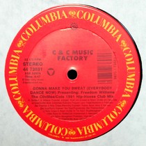 C+C MUSIC FACTORY : GONNA MAKE YOU SWEAT (EVERYBODY DANCE NOW)  (1991 REMIX)