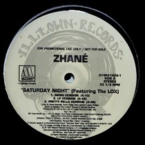 ZHANE  ft. THE LOX : SATURDAY NIGHT