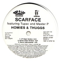 SCARFACE  ft. TUPAC AND MASTER P : HOMIES & THUGGS
