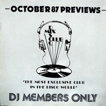 V.A. : DMC MIX  OCTOBER 87 PREVIEWS