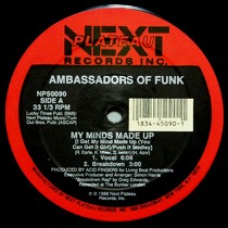 AMBASSADORS OF FUNK : MY MINDS MADE UP  / JUST A GROOVE