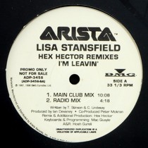 LISA STANSFIELD : I'M LEAVIN'  (HEX HECTOR REMIXES)