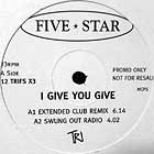 FIVE STAR : I GIVE YOU GIVE