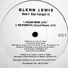 GLENN LEWIS : DON'T YOU FORGET IT