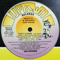 HEAVY D & THE BOYZ : DON'T CURSE  / YOU CANT SEE WHAT I CA...