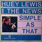 HUEY LEWIS  AND THE NEWS : SIMPLE AS THAT  (5 TRACK EP)