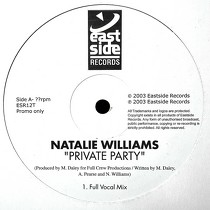NATALIE WILLIAMS : PRIVATE PARTY
