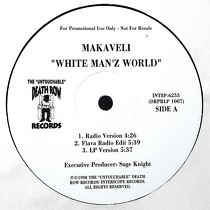 2PAC  (MAKAVELI) : WHITE MAN'Z WORLD  / ME AND MY GIRLFR...