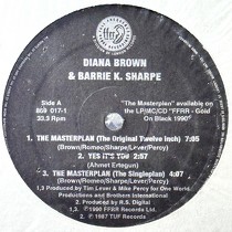 DIANA BROWN  & BARRIE K SHARP : MASTERPLAN  / YES IT'S YOU