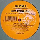 KIM ENGLISH : SIMPLY GRATEFUL  / TREAT ME RIGHT
