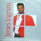 JAMES INGRAM : SHE LOVES ME (THE BEST THAT I CAN BE)  / TRY YOUR LOVE AGAIN