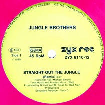 JUNGLE BROTHERS : STRAIGHT OUT THE JUNGLE