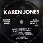 KAREN JONES : COME TOGETHER