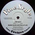 MARIE DAWN AND PHILLIP LEO : ONE NIGHT