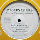 MASTERS OF FUNK : RAP UNDENIABLE