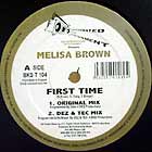 MELISA BROWN : FIRST TIME