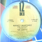NANCY MARTINEZ : FOR TONIGHT
