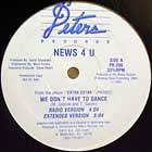 NEWS 4 U : WE DON'T HAVE TO DANCE