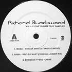 RICHARD BLACKWOOD : YOU'LL LOVE TO HATE THIS  - SAMPLER