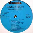 RONNIE : HELPLESSLY IN LOVE