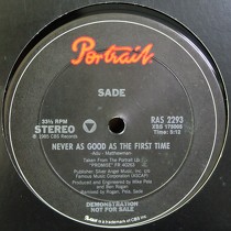 SADE : NEVER AS GOOD AS THE FIRST TIME